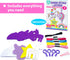 KRAFUN Cross Stitch Kits for kids Beginners, 4 Unicorn Cross Stitching Keyrings Arts & Crafts, Needlepoint Embroidery Kit for Girls 5-13 Craft Kit...