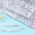 1400Pcs Letter Beads with 400Pcs Number Beads, Round Letter Beads 4x7mm Acrylic Alphabet Beads and Number Beads, Friendship Bracelets Jewelry Maki...