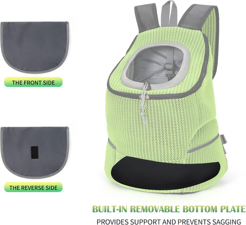 Mile High Life | Hiking Outdoor Pet Carrier Backpack | Kitty Puppy Cat Carrier | Dog Carrier for Small Dogs | Dog Backpack w Breathable Mesh with ...