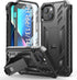 for iPhone 13/14 Protective Case: for iPhone 16e Cover with Built-in Kickstand | Heavy Duty Military Grade Hard Protection Shock Proof | Durable D...