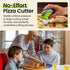 Kitchy Pizza Cutter Wheel with Protective Blade Cover, Ergonomic Pizza Slicer (Green)...