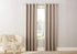Sun Zero Becca Energy Efficient Grommet Curtain Panel, 40" x 63", Stone...