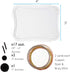 The Beadsmith, Wig Jig, Wig-A-Ma-Jig Beginner kit, includes 3 x 4 inch clear plastic jig, includes plastic pegs and 2 yards of copper, Silver and ...