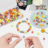 180 Pcs Sports Ball Polymer Clay Beads for Bracelets Charms Making Pony Beads Shapes for Friendship Bracelets Spacer Beads Supplies for DIY Bracel...