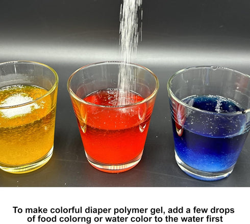 35 Grams Sodium Polyacrylate - Superabsorbent Diaper Polymer...
