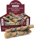 Icelandic+ Beef Collagen Dental Chew Stick Wrapped with Fish 8" Dog Treat...
