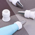 Shappy 30 Pieces Coupler Piping Bag Plastic Standard Couplers Cake Decorating Pipe Tip for Frosting Icing Nozzles (1.2 x 1 Inch)...