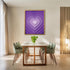 Posterizer 1 pcs-minimalistic purple girly aesthetic heart wall decor-Girls room art-Inspirational Women's Art-Gifts for Women-Gift for Girls, Tee...