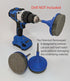Pool Tile Cleaning Tool - Drill Attachment Cleaning Pad Removes Calcium and Hard Water Spots from Waterline Pools Tile (1 Pad)...