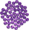 50Pc Purple Cat's Eye Resin Button Kids Shirt Buttons Pearl Buttons Garment Sewing Accessories DIY Crafts 12mm 1/2 Inch...