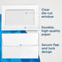 Guardian Gift Card Envelopes with Clear Window, Pack of 100 Blank Small Envelopes for Gift Cards, Business Cards, Key Cards, and More, 2 ½ Inches ...