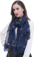 Swallow Bird Print Women's Scarf Shawl Wrap Lightweight...