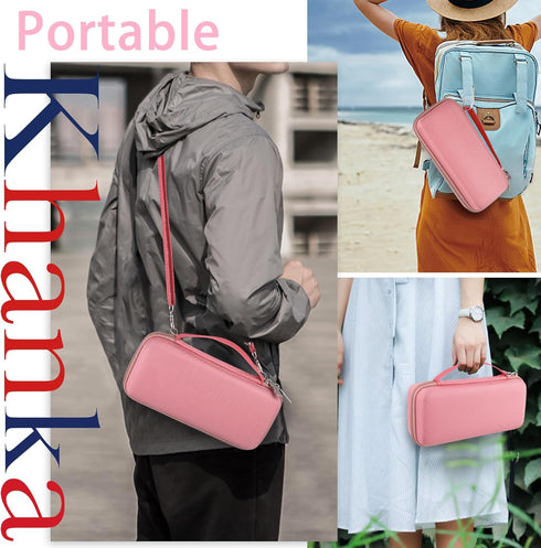 khanka Hard Travel Case Replacement for Bose SoundLink Flex Bluetooth Portable Speaker,Case Only. (Pink)...