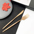 JASHII 18/10 Rose Gold Flatware Rose Gold Silverware Set 304 Stainless Steel Copper Flatware Cutlery Set| 6-Piece Adaline Royal Modern Satin Finis...