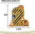 Construction 2nd Birthday Cake Topper for Kids Boy Girl Truck Excavator Forklift Dump Bulldozer Road Roller Engineering Themed Two Year Old Happy ...