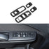 Window Lift Switch Power Window Control Regulator Button Embellishment Trim for 2011-2025 Dodge Charger Durango, for 2010-2017 RAM, Interior Acces...