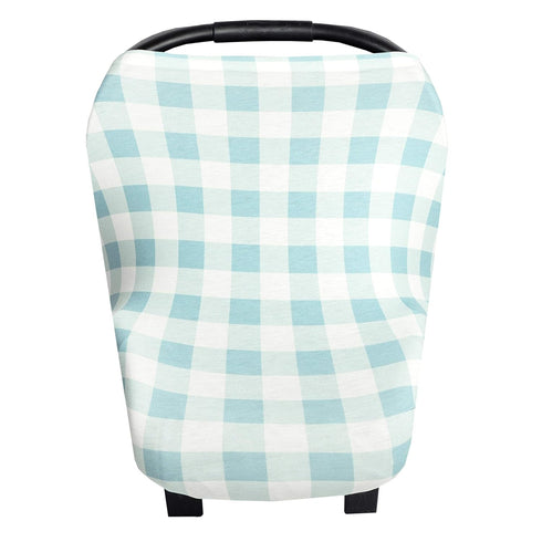 Lincoln Multi-Use Cover: Car Seat, Nursing & Stroller Cover - Stretchy Fabric, All-Season Use, Stylish Designs, Easy Access for Moms...
