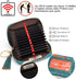APHISON RFID Credit Card Holder Zipper Card Case Keychain Small Wallet for Women 1927 PEACOCK-BLUE...