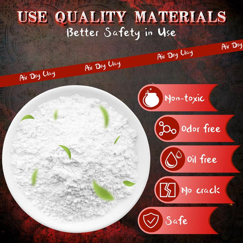 Black Moldable Cosplay Foam Clay (300 Gram) Air Dry Clay - High Density and Perfect for Intricate Designs | Figures | Masks | Craft Projects | Gre...