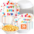 16 oz Happy Birthday Paper Bowls Birthday Polka Dots Paper Snack Bowls Happy Birthday Party Supplies Disposable Dessert Bowls Serving Salad Bowls ...