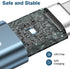 Male USB-C to Female Lightning Charger Adapter,2-in-1 100W PD Charging + Data Sync,Lightning to USB C Converter Connector for iPhone 15 Pro Max Pl...