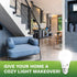 Bioluz LED 40 Watt LED Light Bulbs 4000K Cool White 6 Watts = 40W Non-Dimmable A19 LED Light Bulbs 6 Pack...