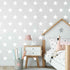 48pcs/Set of Large White Stars Vinyl Wall Decor Stickers DIY White Star Wall Decals Art for Kids,Nursery Room Decor Mural Wallpaper D399 (White)...