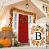 Fall Monogram Letter B Garden Flag Maple Leaves Sunflower Pumpkin 12x18 Inch Double Sided for Outside Family Last Name Initial Yard Flag Seasonal ...