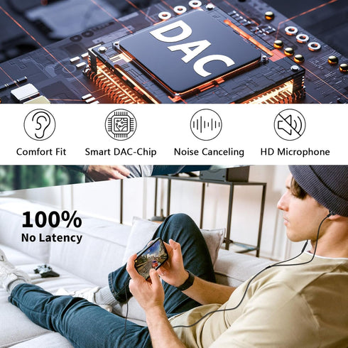 ACAGET USB C Earbuds, Magnetic Type C Earphone for iPhone 15 Pro Max Samsung S24 S23 Plus S22 Ultra Wired Headphone with C Plug Noise Cancelling H...