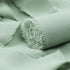 4 Rolls Sage Green Handmade Fringe Chiffon Silk Ribbon 1"x 5Yd Per Roll,Frayed Edges Ribbon for Gifts Wrapping,Wedding Decoration,Bridal Bouquets(...
