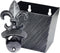 Fleur De Lis Beer Cap Opener Wall Mounted Bottle Opener with Cap Catcher Drainage Antique Silver...