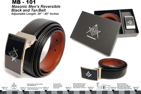 Masonic Men's Belt...