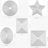 5PCS Nesting Basic Metal Dies for Card Making Rectangles Ovals Circles Squares Stars Shape Metal Cutting Dies for DIY Scrapbooking Paper Crafting ...