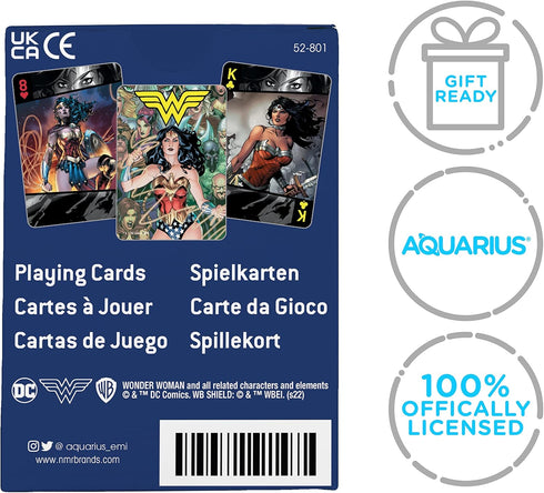 AQUARIUS - DC Comics Wonder Woman Playing Cards...