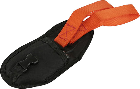 Pocket Chainsaw - Razor Sharp Self Cleaning 25.5 In Portable Hand Saw Survival Gear with Black Holster for Camping, Hunting, Hiking | Pocket-sized...