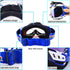 Motorcycle Motocross Goggles ATV Racing Goggles Dirt Bike Tactical Riding Motorbike Goggle Glasses, Bendable Windproof Dustproof Scratch Resistant...