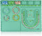 Knana Bead Boards for Jewelry Making - Bracelet Bead Board Beading Trays Jewelry Design Mat for Making Bracelets, Necklaces, DIY Design (green)...
