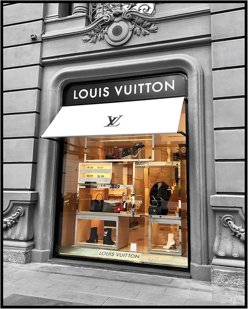 Posterizer 1 pcs-Designer Store Glam Wall Decor-Photography Art- Gift for Women, Fashionistas, Designer Fashion Fans-Living Room Bedroom Decor- u...