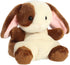 Aurora® Adorable Palm Pals™ Clover Bunny Stuffed Animal - Pocket-Sized Play - Collectable Fun - Brown 5 Inches...