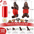 DBF Dog Chew Toys for Aggressive Chewers - Wild Boar Indestructible Dog Squeak Toy with Bacon Flavor, Durable Heavy Duty Dog Toys, Tough Nylon Dog...