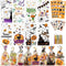 HalloweenCandy Bags Treats Bags, 200 PCSHalloween Cellophane Bags for Kids Treat or Trick Party Supplies, 8 Styles HalloweenGoodies Bags Gift Bags...