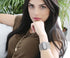 UNY Austrian Pave Crystals designer Inspired personality Bracelets alloy bangle jewelry Antique Jewelry...