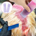 4 Pcs Root Comb Applicator Bottle, 6 Oz Hair Dye Applicator Bottle with Comb and Scale Plastic Hair Oil Applicator Bottle for Hair Dye and Hair Ca...