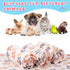 4 Pcs Pet Blanket Dog Puppy Blanket Paw Print Fleece Blanket for Small Medium Pet Dog Cat Warm Soft Sleep Mat Guinea Pig Cage Liners Blanket (Whit...