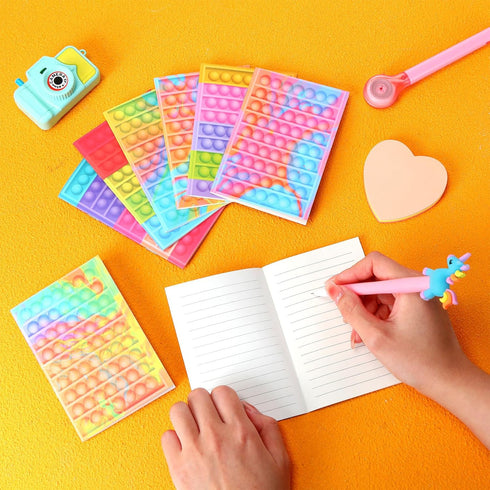 50 Pcs Fidget Mini Notebooks 4.92 x 3.35 Inch Small Pocket Notebooks Lined Notepad Portable for Students School Office Notebook Kids School Gifts ...