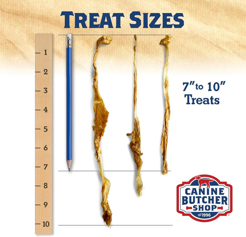 Turkey Tendons for Dogs Made in USA, Raised in USA, All-Natural Dog Chews for Small Dogs, Dog Snack for Large Dogs, Single-Ingredient Treat, Healt...