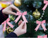 Waydress 36 Pieces Bow Decor, Christmas Tree Bow Ornament, Glitter Ribbon Bowknot for Wreath Garland, Party Crafts Home Decoration, 3 Sizes 4.3 x ...