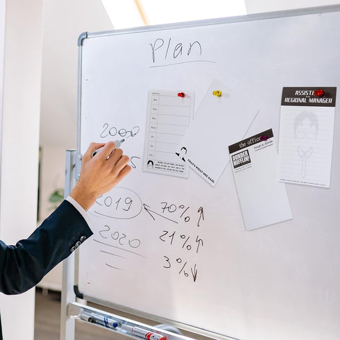 4PCS The Office Merchandise Notes, The Office Merch Notebooks Set, The Office Quote Notepad, Funny Novelty The Office Gifts for Coworkers, Student...