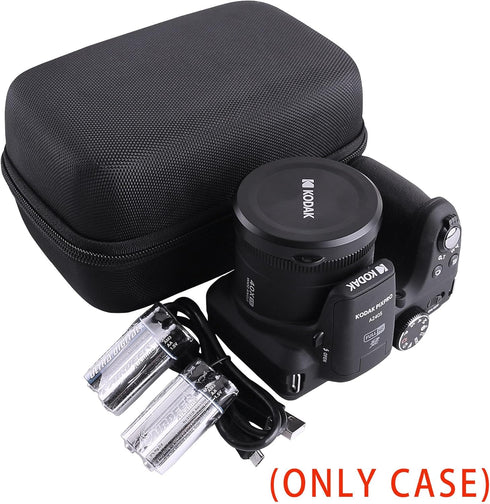 JINMEI Hard EVA Carrying Case Compatible with KODAK PIXPRO AZ401/AZ405/AZ425/AZ255 Point & Shoot Digital Camera Case (black)...