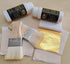 Gold Leaf Kit, Gilding Adhesive Glue & Sealer for Gold Gilding,100ml Gold Size and 100ml Varnish with Imitation Gold Leaf for Craft, Art,Furniture...